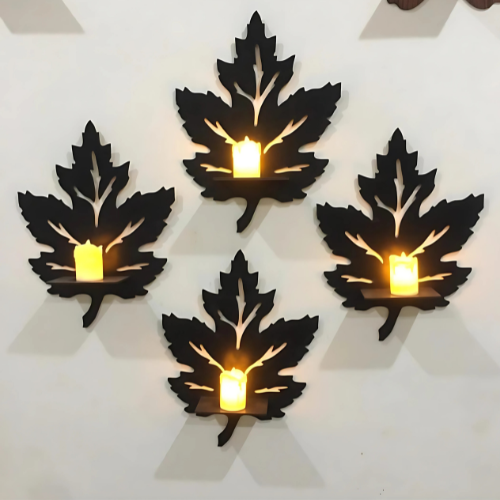 Leaf Shelves Wall Art