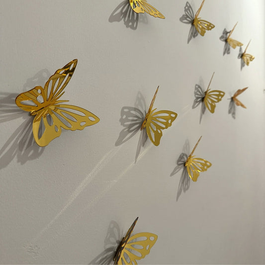 Acrylic 3D butterflies