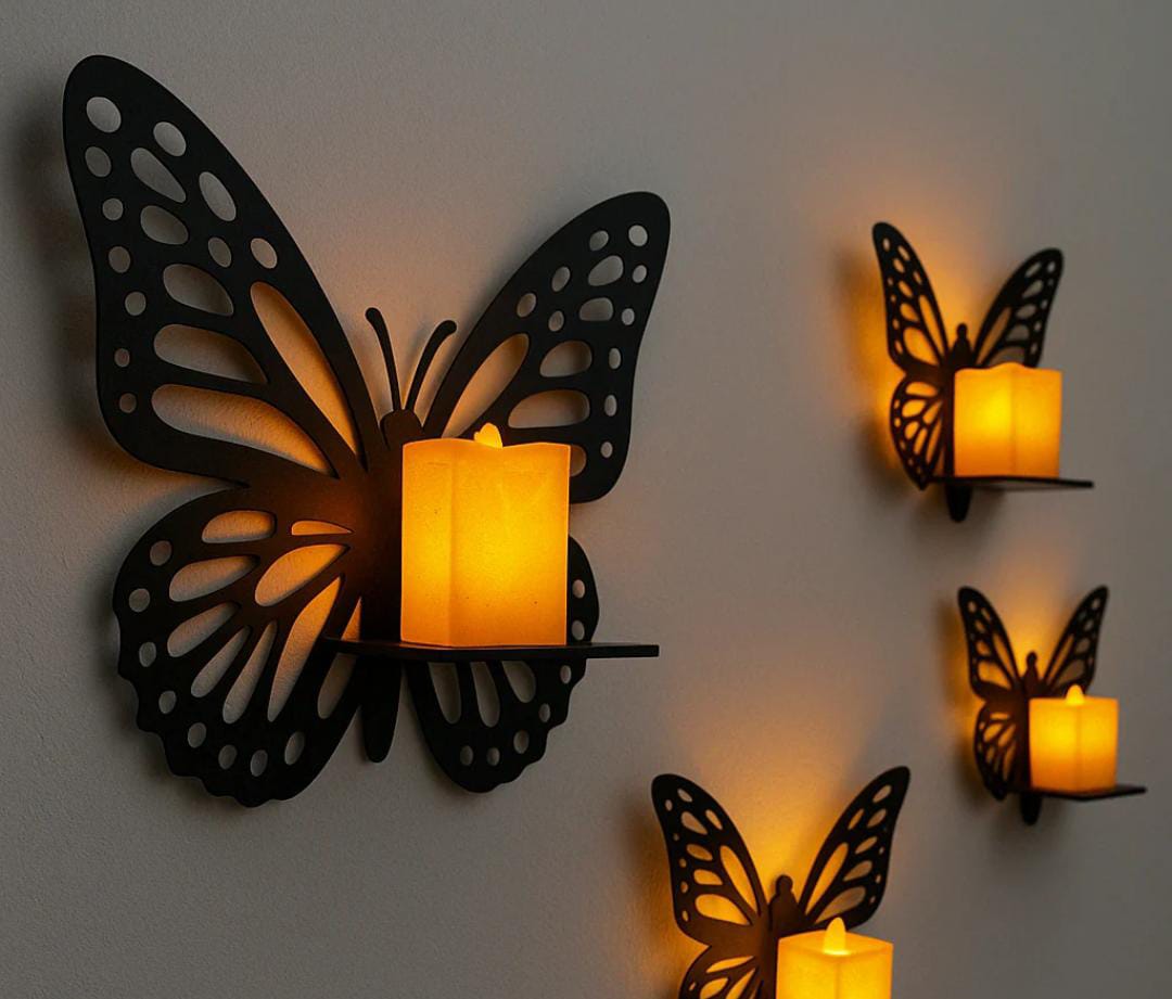Butterfly Wall Shelf