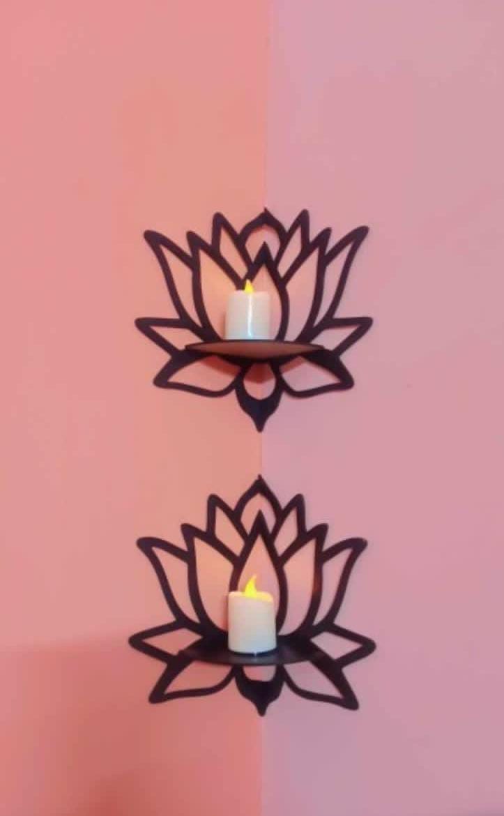 Lotus Corner Wall shelves