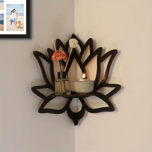 Lotus Corner Wall shelves