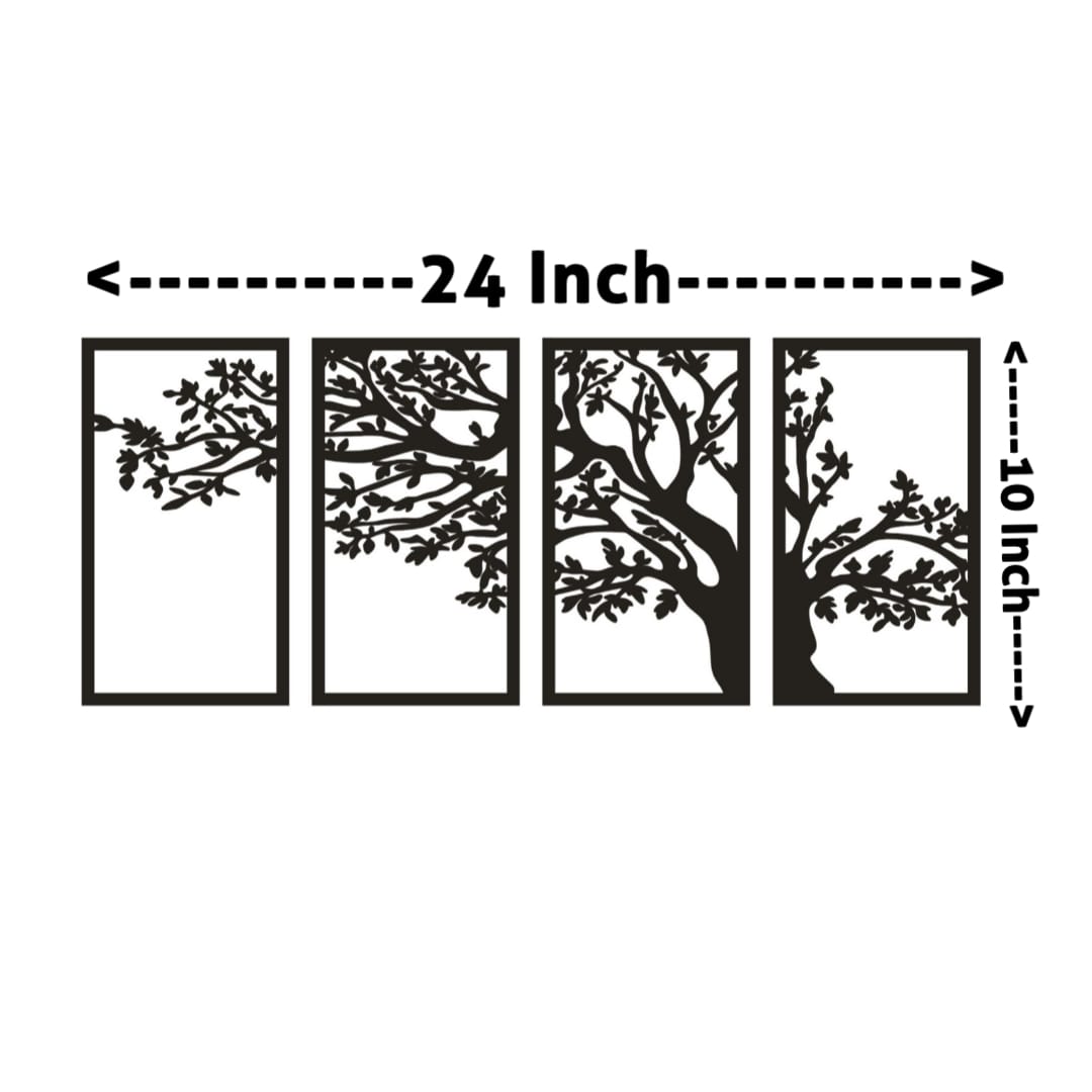 Side Tree Wall Art